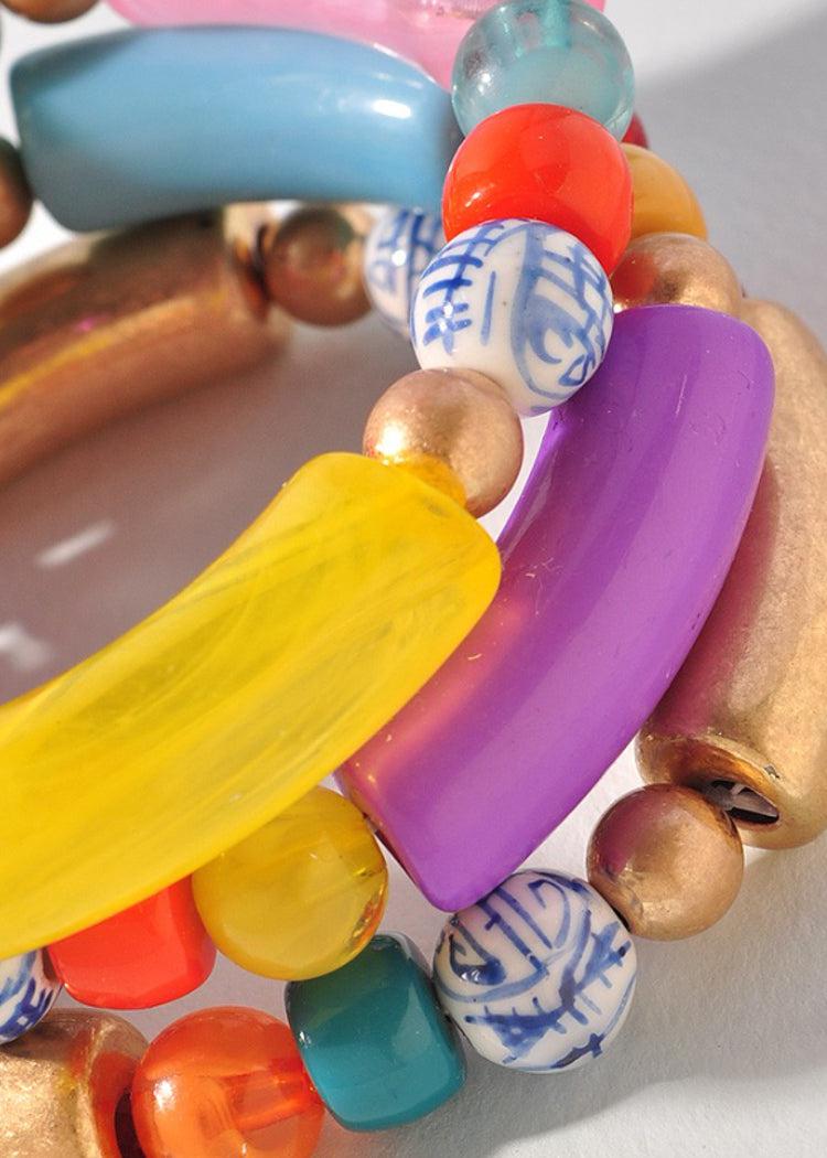 Tahiti Beaded Bracelet - Multicolor-Hand In Pocket
