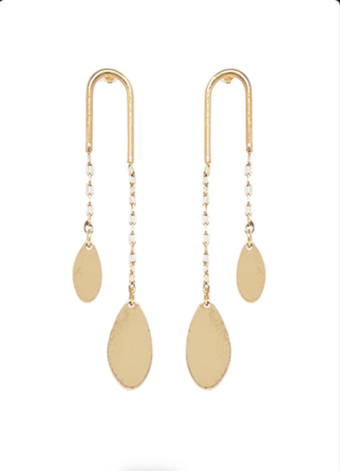 Kinslee Teardrop Earring-Hand In Pocket