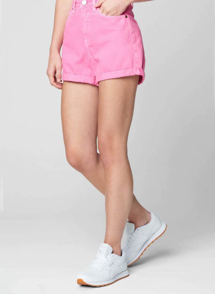Pink Shadow Shorts-Hand In Pocket
