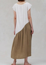 Kerri Color Block Maxi Dress-Hand In Pocket