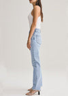 Agolde Lana Mid Rise Vintage Straight - Riptide-***FINAL SALE***-Hand In Pocket
