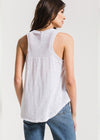 Z Supply Airy Slub Vagabond Tank - White-Hand In Pocket