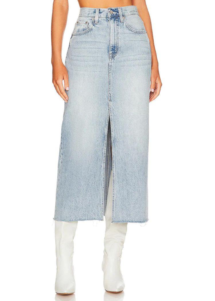 Pistola Alice Midi Skirt-Hand In Pocket