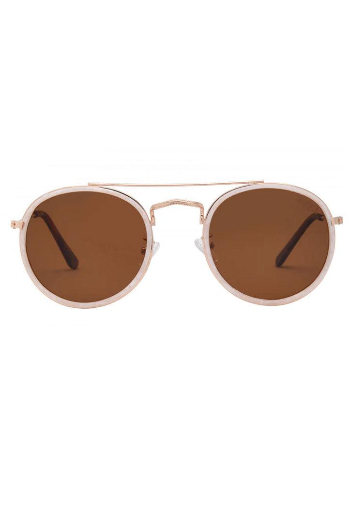 I-SEA All Aboard Sunglasses-Pearl Brown-Hand In Pocket