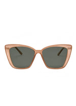 I-SEA Aloha Fox Sunglasses-Tan/Greem-Hand In Pocket