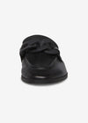 Steve Madden Cally Loafer Mule- Black Leather-***FINAL SALE***-Hand In Pocket