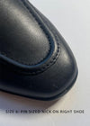 Steve Madden Cally Loafer Mule- Black Leather-***FINAL SALE***-Hand In Pocket