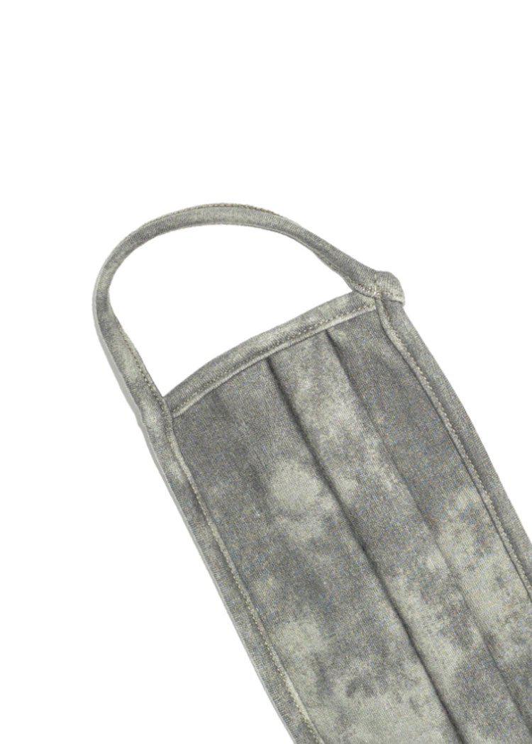 Camo Washable Face Mask-Grey-Hand In Pocket