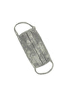 Camo Washable Face Mask-Grey-Hand In Pocket
