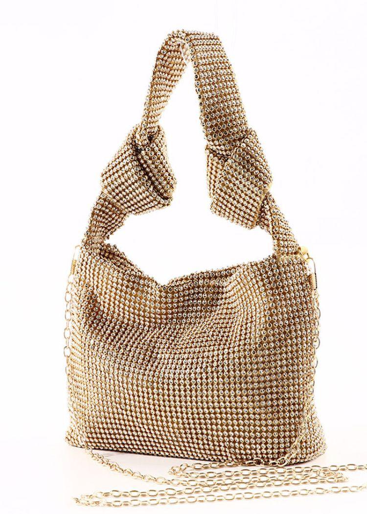 Pepper Glamour Bag - Gold-Hand In Pocket