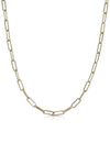 Eklexic 18" Elongated Link Chain-Gold-Hand In Pocket