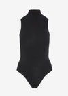 Commando Ballet Sleeveless Mockneck Bodysuit-Hand In Pocket