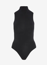 Commando Ballet Sleeveless Mockneck Bodysuit-Hand In Pocket