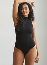 Commando Ballet Sleeveless Mockneck Bodysuit-Hand In Pocket