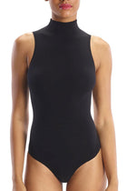 Commando Ballet Sleeveless Mockneck Bodysuit-Hand In Pocket