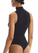Commando Ballet Sleeveless Mockneck Bodysuit-Hand In Pocket