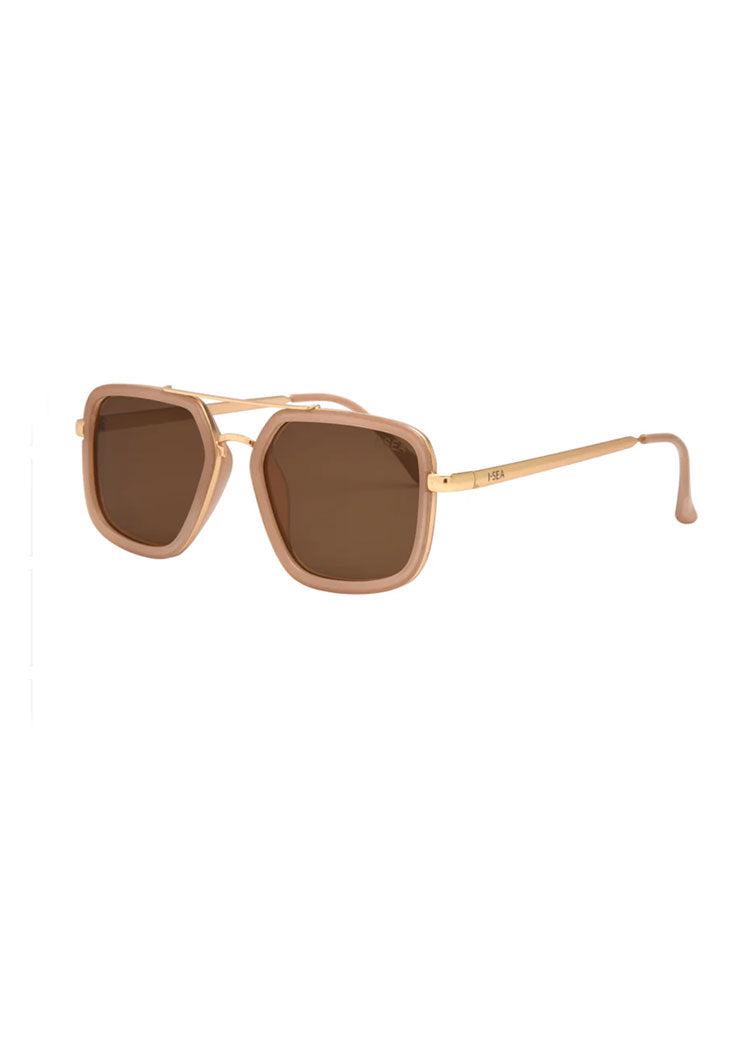 I-SEA Cruz Sunglasses-Oatmeal-Hand In Pocket