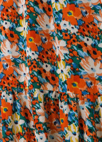 Antonia Floral Tiered Maxi Dress - Multi-***FINAL SALE***-Hand In Pocket