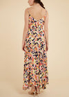 Frnch Aenaelle Floral Wrap Dress-Hand In Pocket