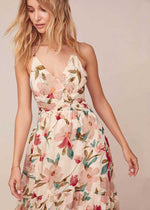 ASTR The Label Frolic Floral Maxi Dress-Hand In Pocket