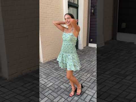 Villandry Floral Smocked Dress ***FINAL SALE***