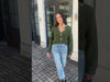 Line + Dot Scarlett Cardigan -Olive ***FINAL SALE***