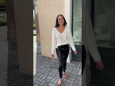 Commando Faux Patent Leather Leggings - Black ***FINAL SALE***