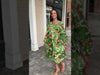 Shayla Botanical Print Midi Dress