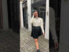Lucy Paris Pheonix Leather Skirt - Black ***FINAL SALE***