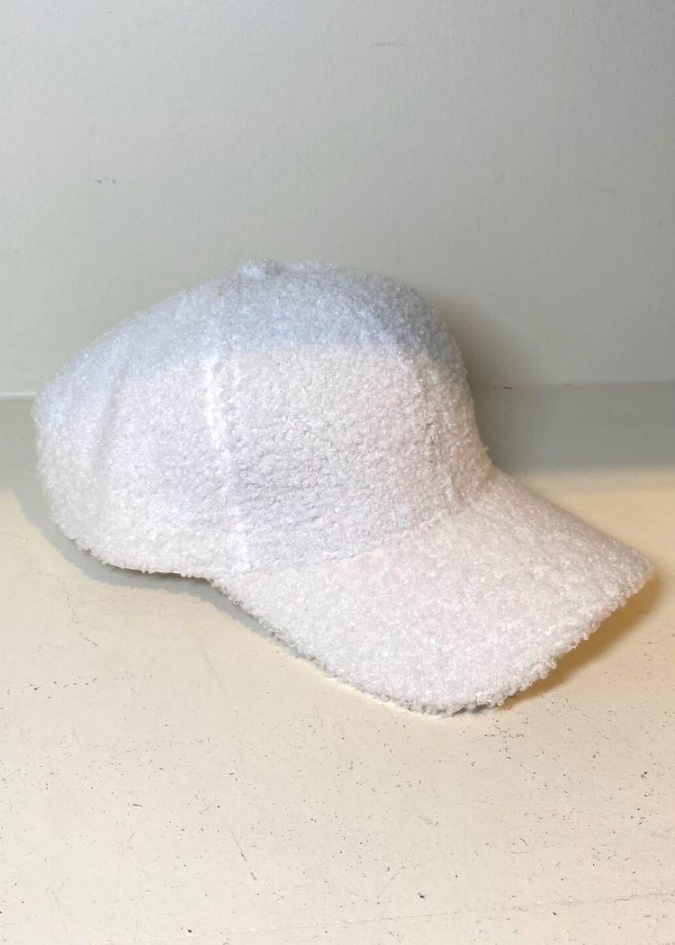 Teddy Hat- Ivory***FINAL SALE***-Hand In Pocket