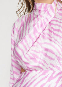 Larissa One Shoulder Midi Dress - Pink ***FINAL SALE***-Hand In Pocket