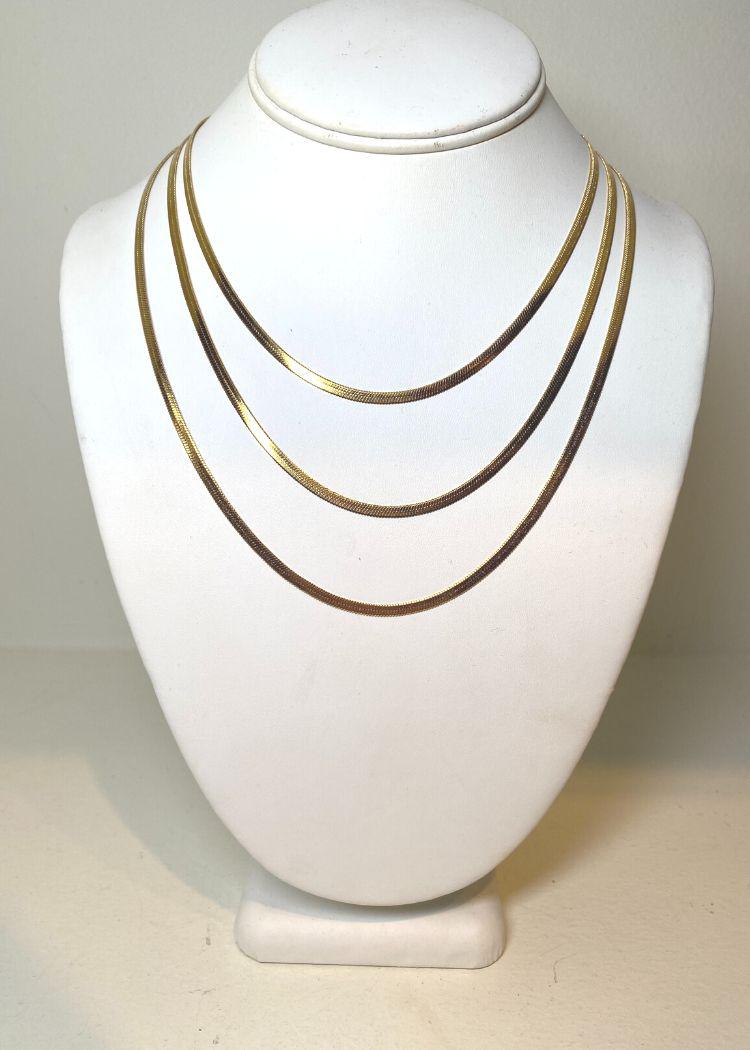 BRACHA Monte Carlo Layering 3.0 Necklace - Gold-Hand In Pocket