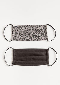 Z Supply Leopard Mask 2 Pack-Hand In Pocket