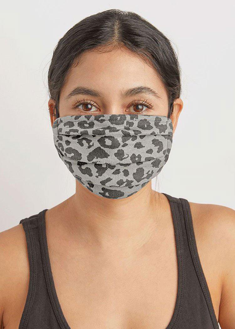 Z Supply Leopard Mask 2 Pack-Hand In Pocket