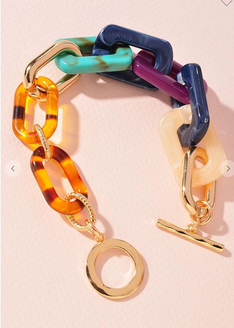 Kitts Link Bracelet-Hand In Pocket