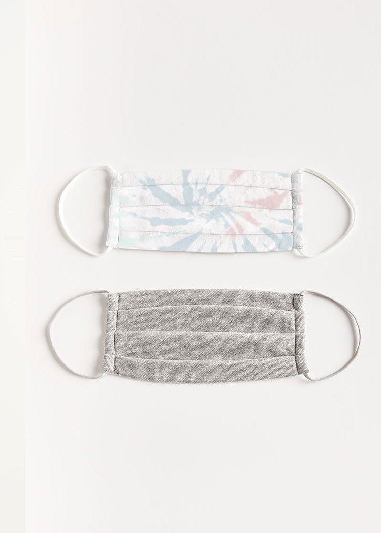 Z Supply Tie Dye Mask 2 Pack-Hand In Pocket