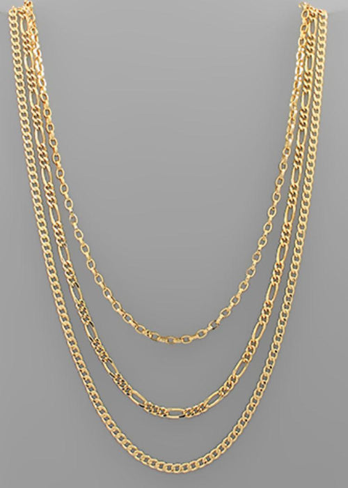 Mia Layered Necklace-Hand In Pocket
