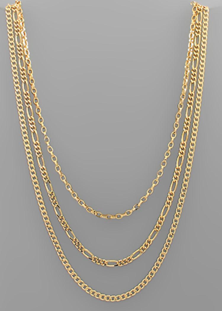 Mia Layered Necklace-Hand In Pocket