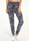 Z Supply Mina Marled Camo Jogger-Hand In Pocket