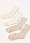 Z Supply 2 Pack Plush Socks-Hand In Pocket