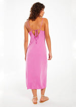 Z Supply Rayne Organic Slip Dress- Violet-Hand In Pocket