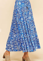 Bora Bora Print Maxi Skirt-Hand In Pocket