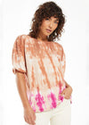 Z Supply June Sorbet Skies Tie Dye Tee ***FINAL SALE***-Hand In Pocket