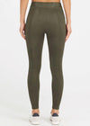Spanx Faux Suede Leggings- OIive***FINAL SALE***-Hand In Pocket