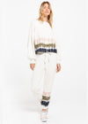 Z Supply Tempest Tie Dye Stripe Sweatshirt - Bone ***FINAL SALE***-Hand In Pocket