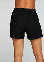 Chaser Pull On Paperbag Waist Shorts-***FINAL SALE***-Hand In Pocket