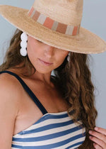 Yolanda Palm Sun Hat-Hand In Pocket