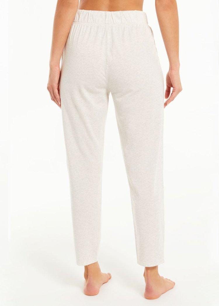 Z Supply Around Town Tapered Pant - Light Oatmeal***FINAL SALE***-Hand In Pocket